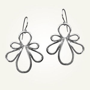 Image of Biergarten Earrings, Sterling Silver