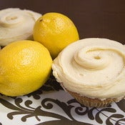Image of lovely lemon cupcake