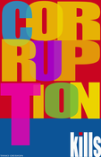 Image of Corruption Kills Poster
