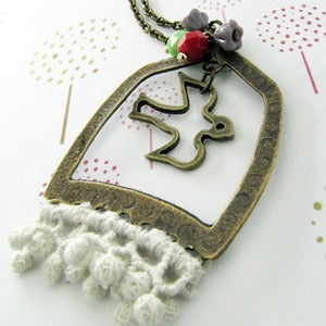 Image of when the dove sings necklace
