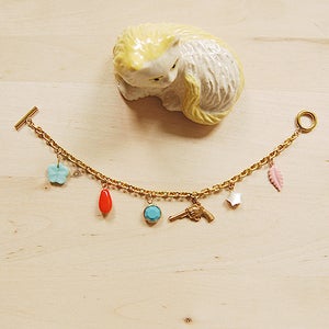 Image of Petit Charm Bracelet 17 Gunned