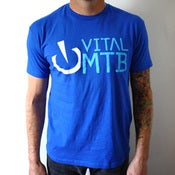 Image of Stack Logo T-Shirt, Royal Blue