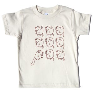 Image of SALE Organic Doggie & Beaver Tee