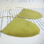 Image of padlock {earrings}