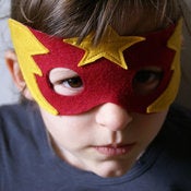 Image of Masque Super-Héros "FLAMME ETOILEE"