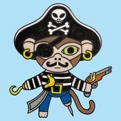 Image of Pirate Art Print