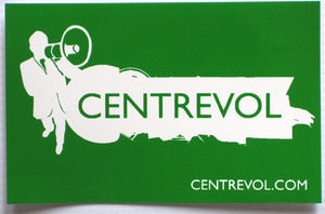 Image of Bullhorn Logo Sticker