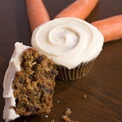 Image of carrot cupcake