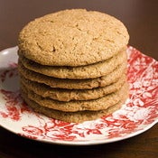 Image of sonia's grandma's molases crinkle cookie
