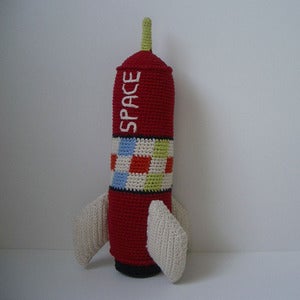 Image of Crochet Space Rocket