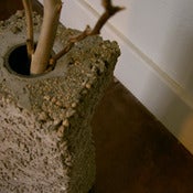 Image of Twist Concrete Vase