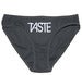 Image of TASTE "Hugger" Panty - Charcoal