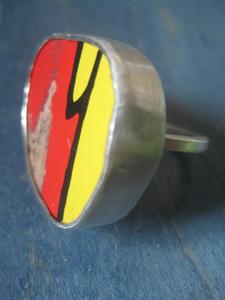 Image of Chunky silver ring