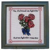 Image of Bread and Roses E-Pattern from Radical Cross Stitch