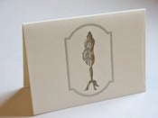 Image of Letterpress Silhouette Card - Torso