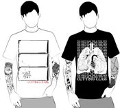 Image of Black Lungs OR White Swallow T shirt