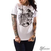 Image of Crest Of Defeat White Unisex