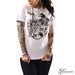 Image of Crest Of Defeat White Unisex