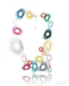Image of spiro necklace ellipsoidal