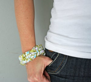 Image of fabric bracelet pdf file