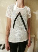 Image of A/Z tshirt in white