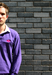 Image of Slim Custom-Fit Crest Rugby (Purple)