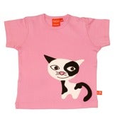 Image of Lipfish Pink Cat Tshirt