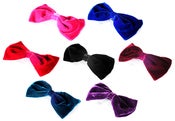 Image of Huge Velvet Hair Bow 