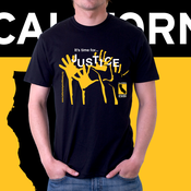 Image of Time For Justice-Guys Tee