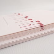 Image of Wedding invitations - Poppy field (pack of six)