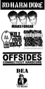 Image of Get Outta Town Records Sticker Pack