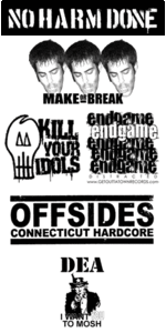Image of Get Outta Town Records Sticker Pack
