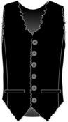 Image of Elmer Custom Punk Vest: Standard