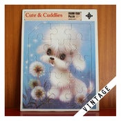 Image of VINTAGE CUTE & CUDDLIES PUZZLE