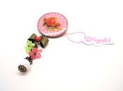 Image of Broche "Fleurettes à pois"
