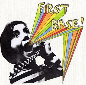 Image of First Base "She's Boy Crazy" (7" EP) - 2nd Press - RED VINYL