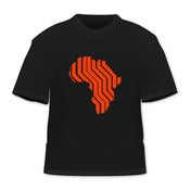 Image of Africa Logo - Red Series - Men's - Gildan 100 % Cotton