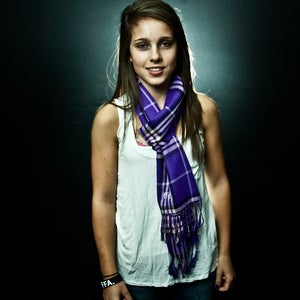 Image of NEW!- The Aristocrat Scarf [Purple]