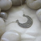Image of Branches Crescent Necklace