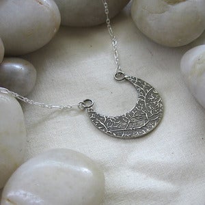 Image of Branches Crescent Necklace