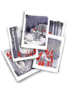Image of The Hidden People- print set