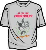 Image of Do You Like Fishsticks? (Zen Grey) T-Shirt