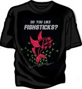 Image of Do You Like Fishsticks? (Black/Pink) T-Shirt