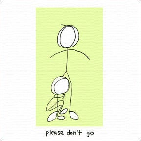 Image of please don't go