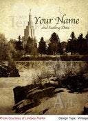 Image of Idaho Falls LDS Temple Art 003 - Winter