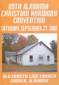 Image of 89th Alabama Christian Harmony Convention - Saturday - 3 CD set