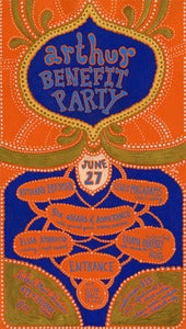 Image of Arthur Benefit Party 2007 Poster, by Alia Penner
