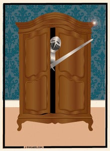 Image of Knight in Shining Armoire