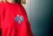 Image of TBBBC Women's Harmony Crewneck (Red)