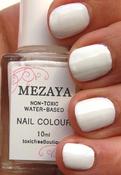 Image of Mezaya 'ICE WHITE' Water-Based Nail Polish